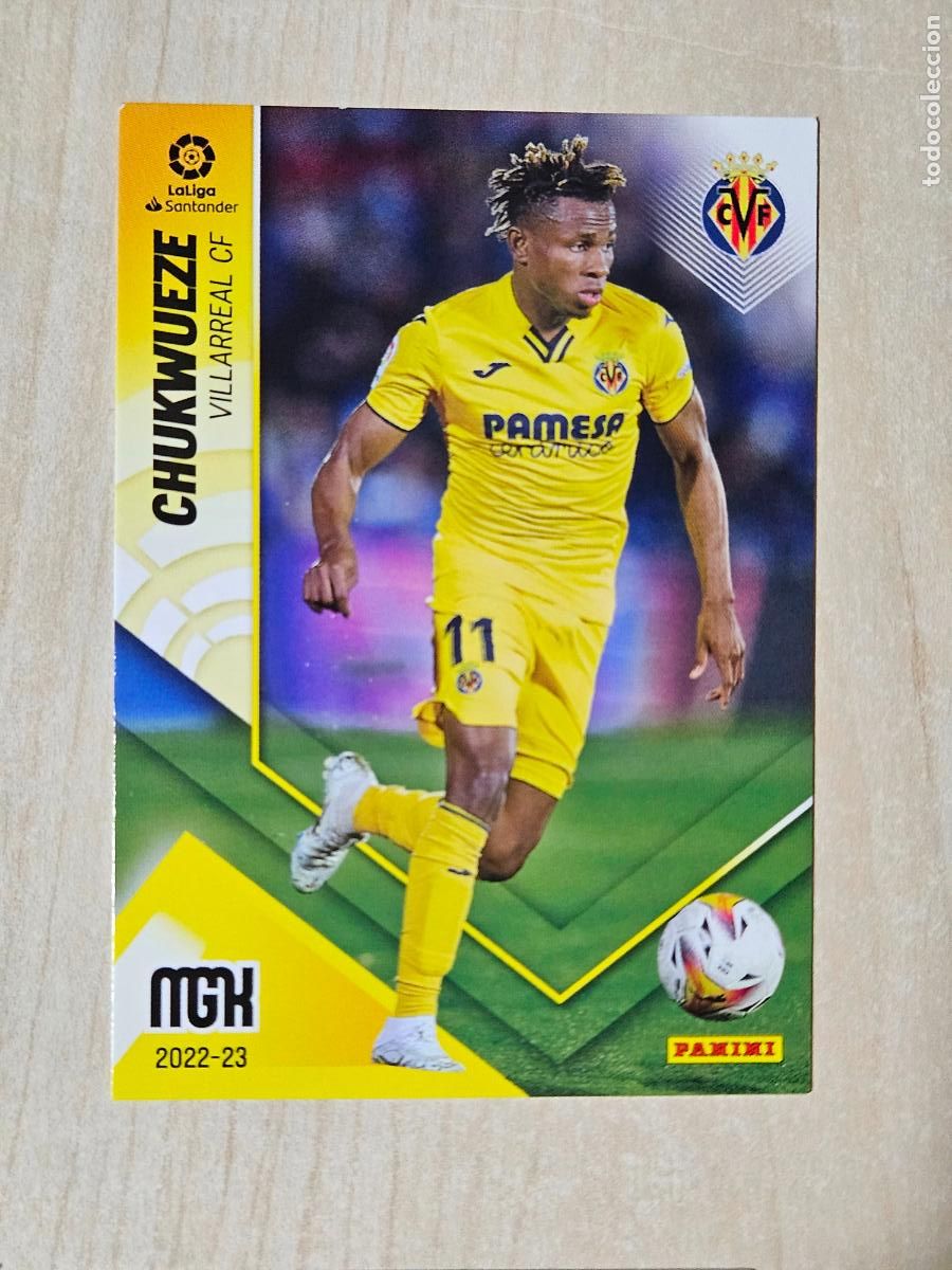 Cromos de F&uacute;tbol: CROMO N&ordm; 367 CHUKWUEZE - MEGACRACKS 2022 23 - VILLARREAL