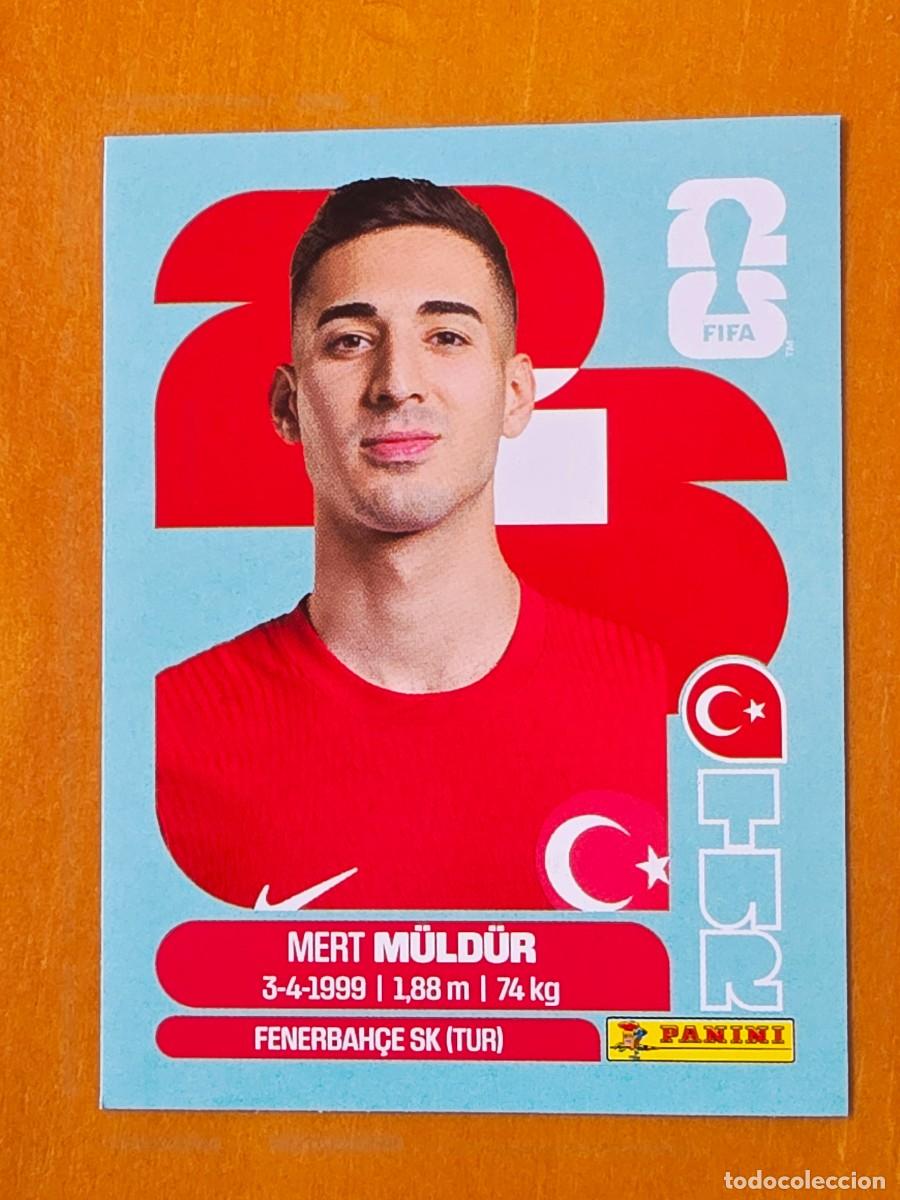 Cromos de F&uacute;tbol: TUR 3 Mert M&uuml;ld&uuml;r, Turqu&iacute;a, Panini FIFA World Cup Mundial 2026 Sticker