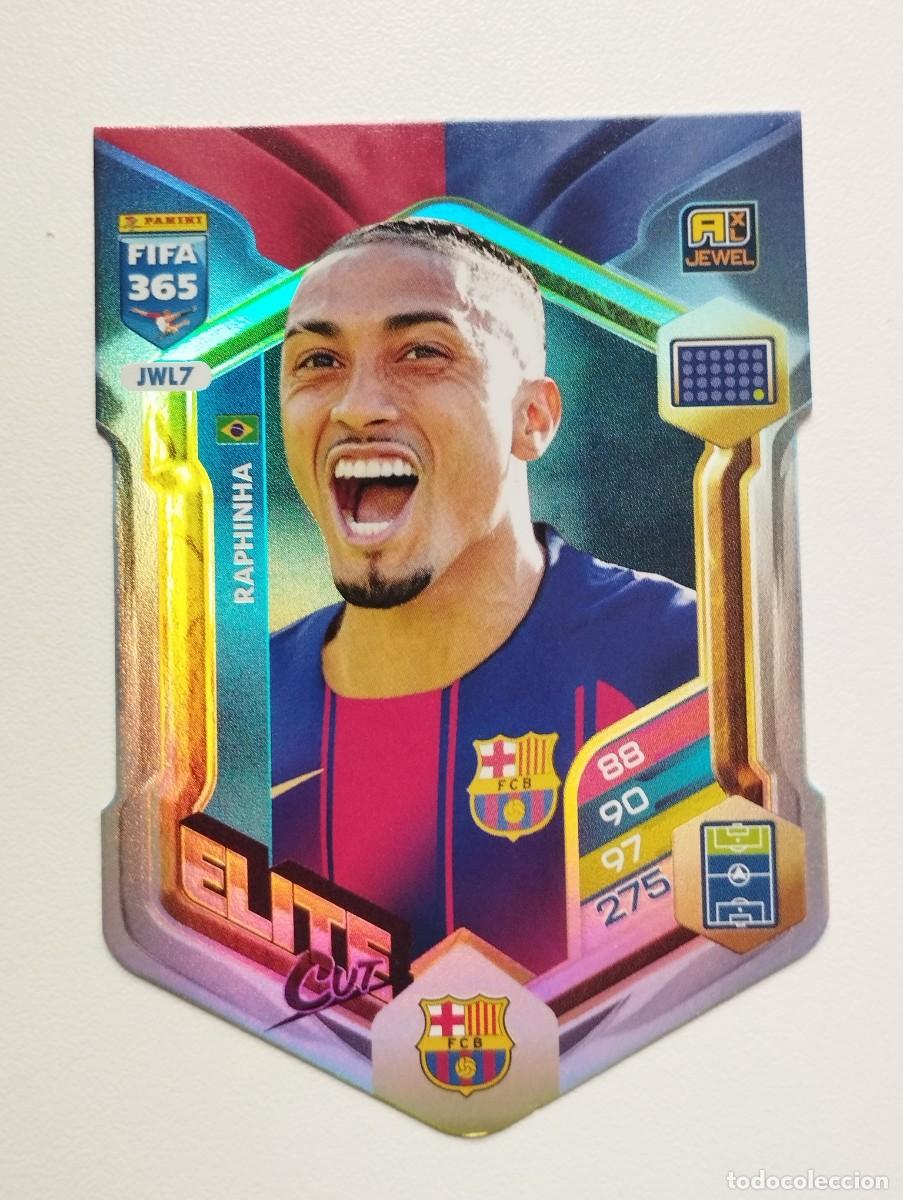 Football Stickers: CROMO CARD PANINI ADRENALYN FIFA 365 2025 2026 25 26 ELITE RAPHINHA JWL7 BARCELONA