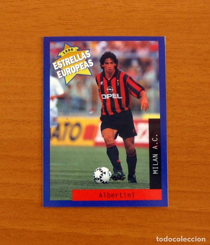 Cromos de F&uacute;tbol: Milan A.C. - N&ordm; 97 Demetrio Albertini - Estrellas Europea Panini A&ntilde;o 1996