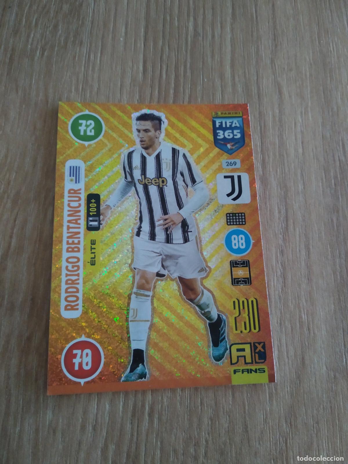 Cromos de F&uacute;tbol: 269 BENTANCUR JUVENTUS TURIN CROMO FUTBOL PANINI ADRENALYN 20-21 FIFA 365 2020-2021