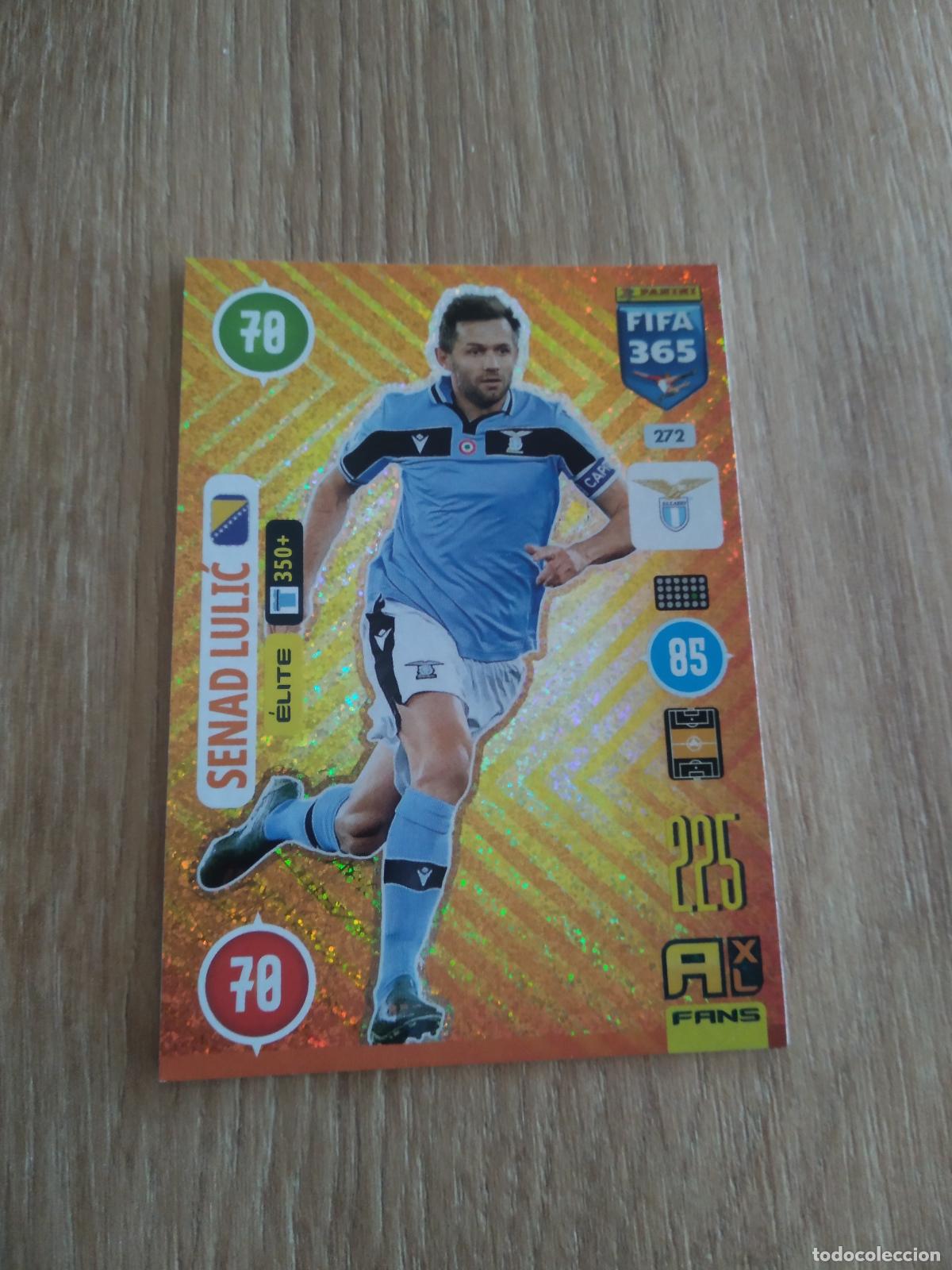 Cromos de F&uacute;tbol: 272 SENAD LULIC LAZIO CROMO FUTBOL PANINI ADRENALYN 20-21 FIFA 365 2020-2021