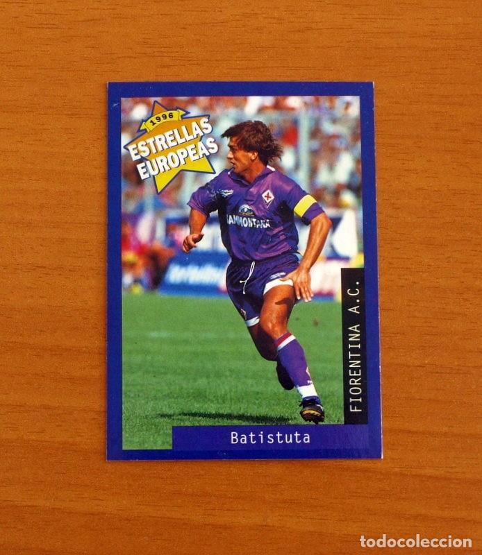 Cromos de F&uacute;tbol: Fiorentina A.C. - N&ordm; 99 Gabriel Omar Batistuta - Estrellas Europea Panini A&ntilde;o 1996