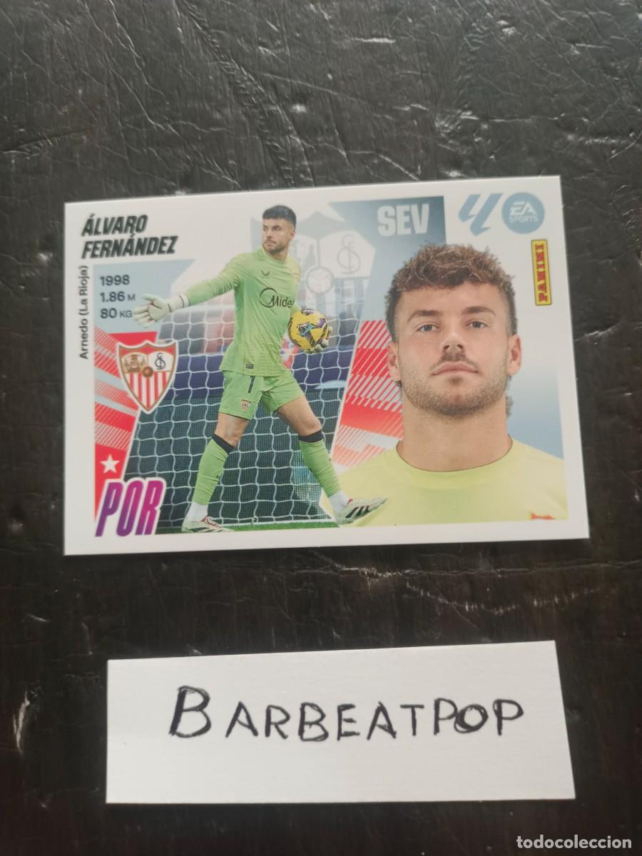 Cromos de F&uacute;tbol: CROMO LIGA ESTE PANINI 2025 2026 SEVILLA &Aacute;LVARO FERN&Aacute;NDEZ