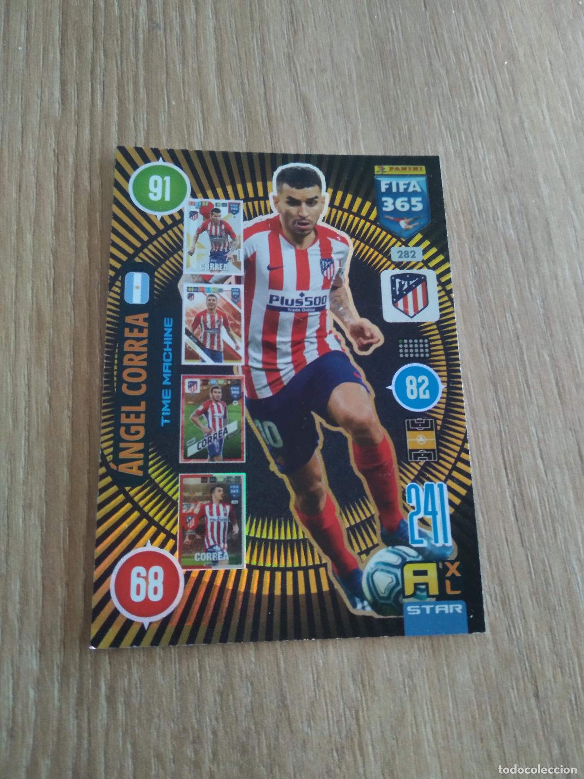 Cromos de F&uacute;tbol: 282 CORREA ATLETICO MADRID CROMO FUTBOL PANINI ADRENALYN 20-21 FIFA 365 2020-2021