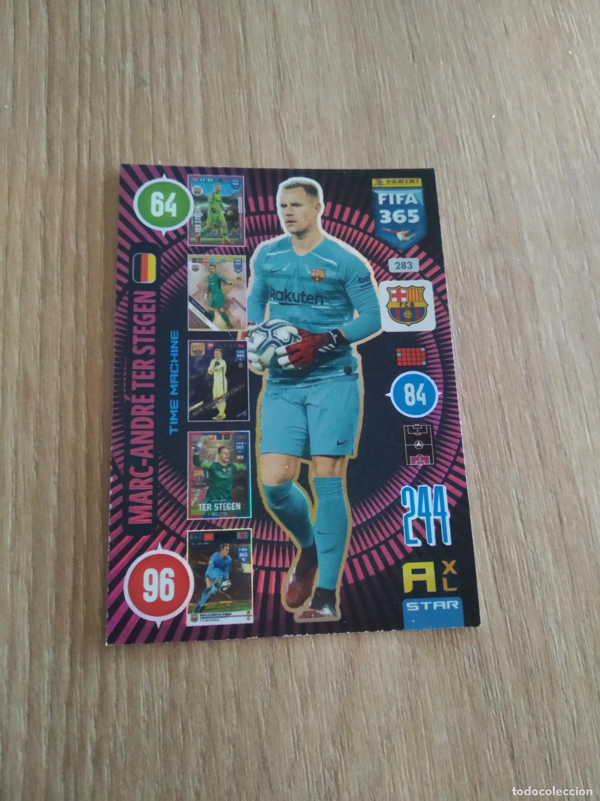 Cromos de F&uacute;tbol: 283 TER STEGEN BARCELONA BAR&Ccedil;A CROMO FUTBOL PANINI ADRENALYN 20-21 FIFA 365 2020-2021