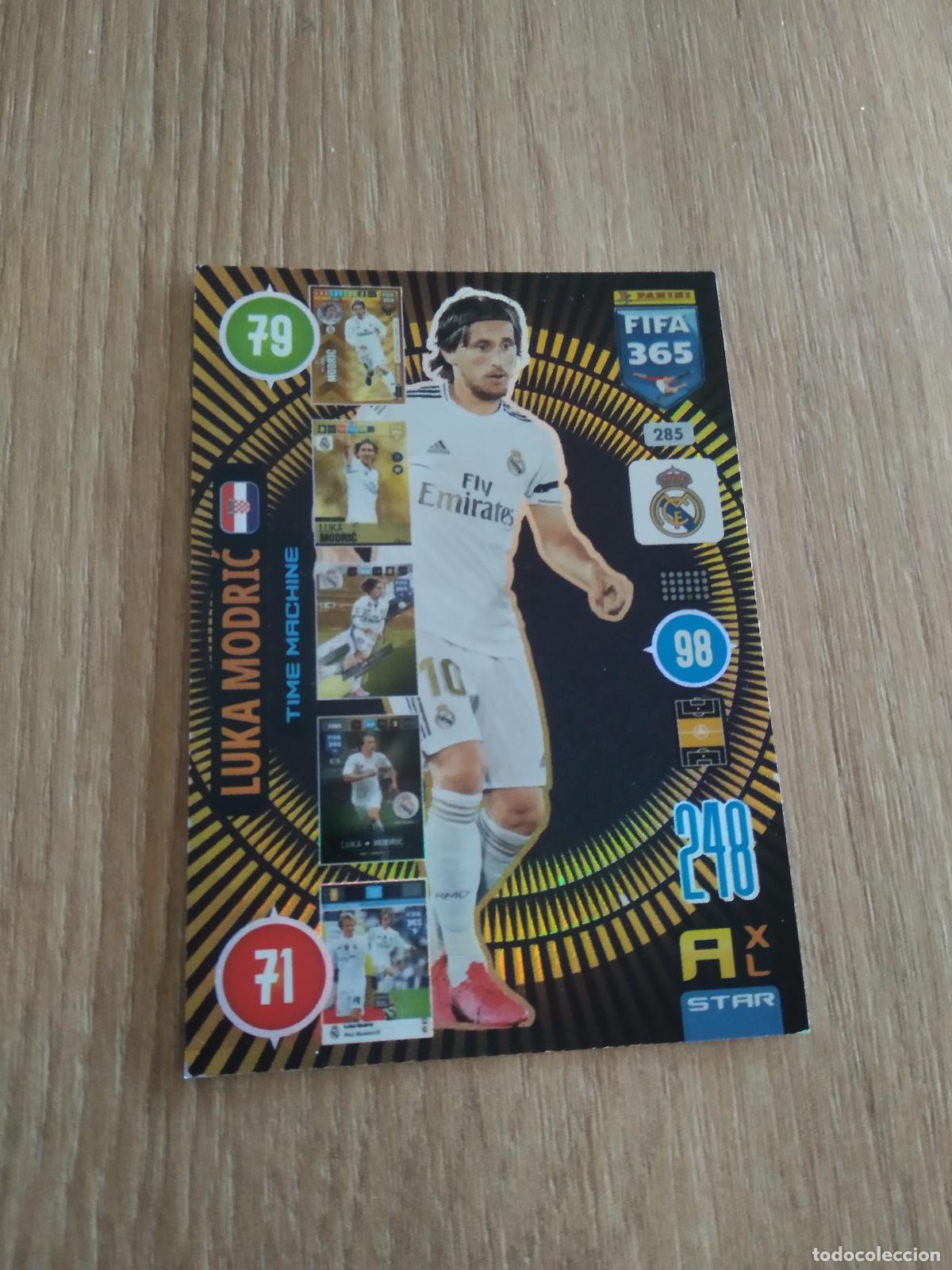 Cromos de F&uacute;tbol: 285 MODRIC REAL MADRID CROMO FUTBOL PANINI ADRENALYN 20-21 FIFA 365 2020-2021