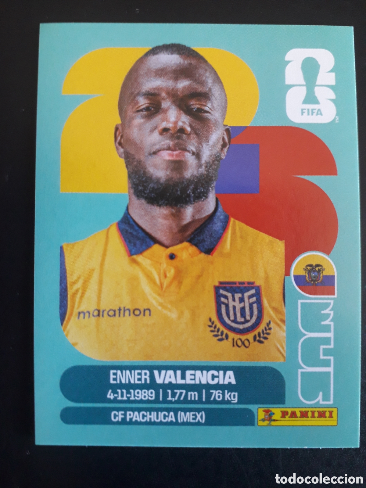 Cromos de F&uacute;tbol: VALENCIA ECUADOR ECU 20 MUNDIAL F&Uacute;TBOL 2026 FIFA WORLD CUP PANINI SIN PEGAR PEDIDO M&Iacute;NIMO 3&euro;