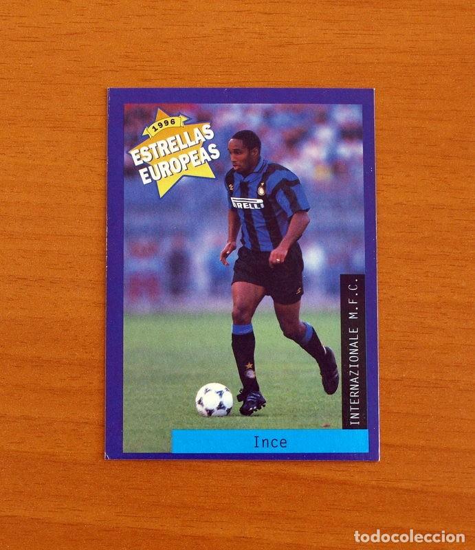 Cromos de F&uacute;tbol: Internazionale-Inter de Milan - N&ordm; 103 Paul Ince - Estrellas Europea Panini A&ntilde;o 1996