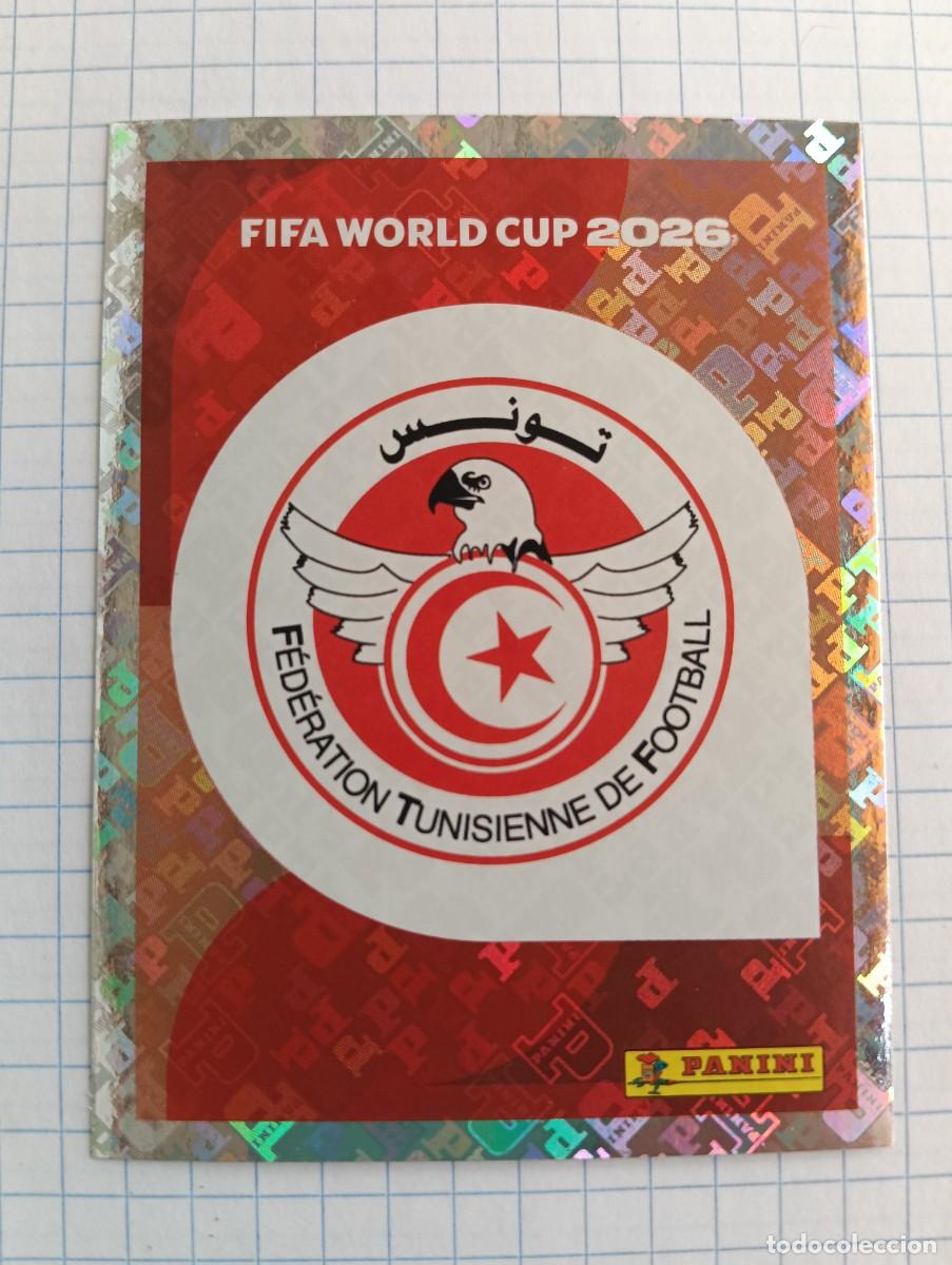 Cromos de F&uacute;tbol: Mundial 2026 World Cup - Logo - T&uacute;nez 1
