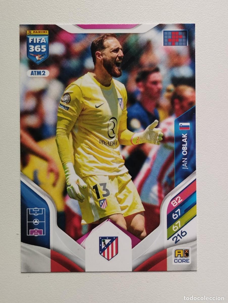 Cromos de F&uacute;tbol: CROMO CARD PANINI ADRENALYN FIFA 365 2025 2026 25 26 ATM2 JAN OBLAK ATLETICO DE MADRID