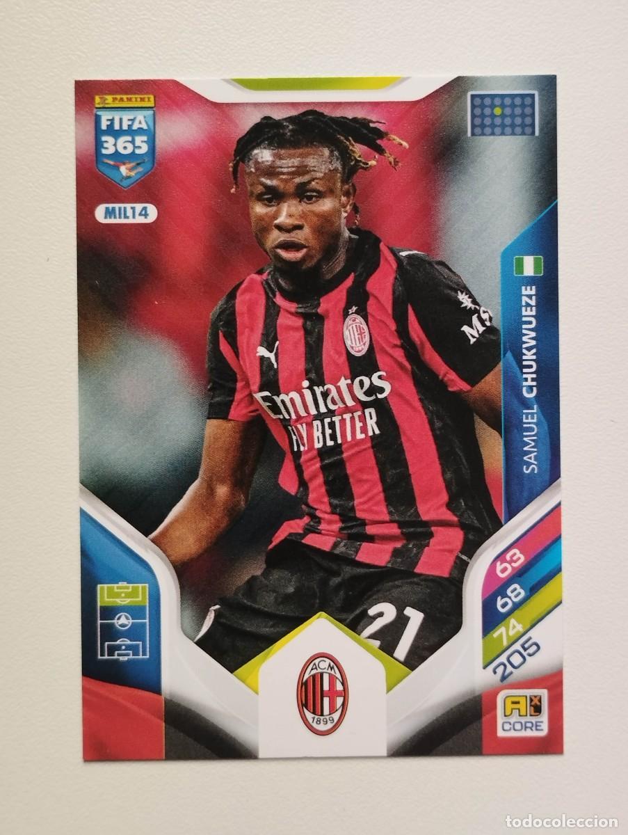 Cromos de F&uacute;tbol: CROMO CARD PANINI ADRENALYN FIFA 365 2025 2026 25 26 MIL14 SAMUEL CHUKWUEZE MILAN