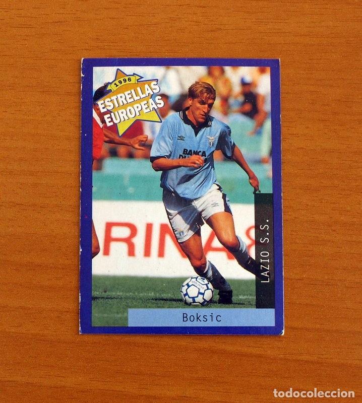 Cromos de F&uacute;tbol: Lazio S.S. - N&ordm; 109 Alen Boksic - Estrellas Europea Panini A&ntilde;o 1996