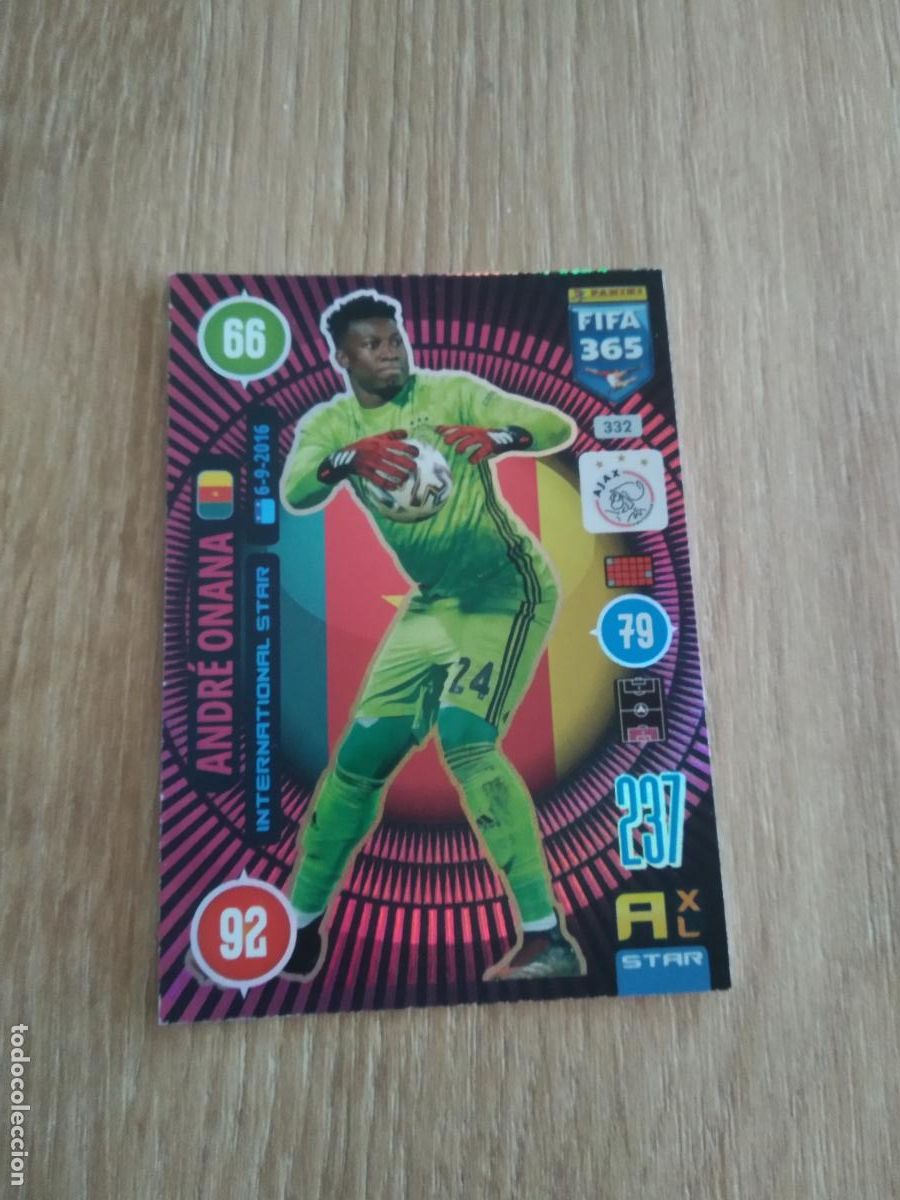 Cromos de Futebol: 332 ONANA AJAX CROMO FUTBOL PANINI ADRENALYN 20-21 FIFA 365 2020-2021