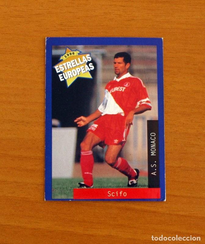 Cromos de F&uacute;tbol: A.S. Monaco - N&ordm; 116 Vincenzo Scifo - Estrellas Europea Panini A&ntilde;o 1996