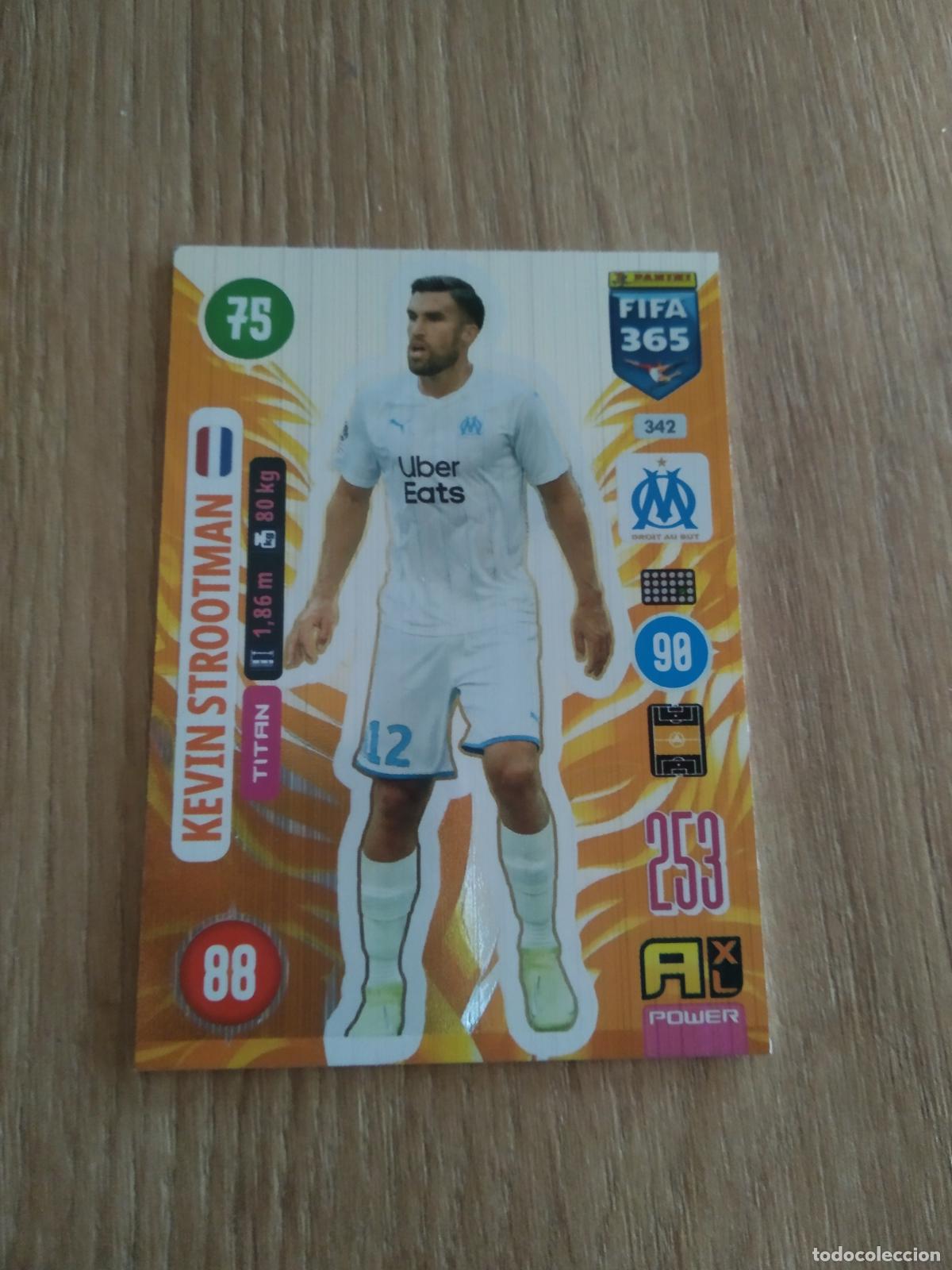 Cromos de F&uacute;tbol: 342 STROOTMAN OLYMPIQUE MARSELLA CROMO FUTBOL PANINI ADRENALYN 20-21 FIFA 365 2020-2021