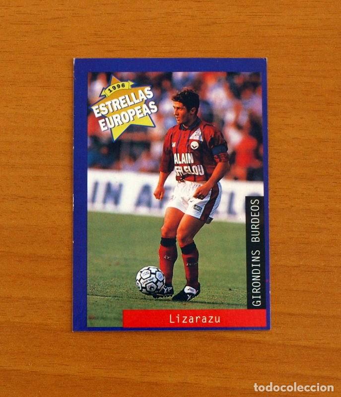 Cromos de F&uacute;tbol: Girondins Burdeos - N&ordm; 118 Bixente Lizarazu - Estrellas Europea Panini A&ntilde;o 1996