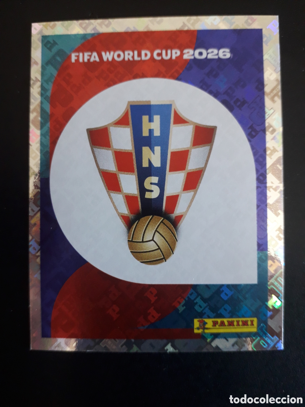 Cromos de F&uacute;tbol: ESCUDO CROACIA CRO 1 MUNDIAL F&Uacute;TBOL 2026 FIFA WORLD CUP PANINI SIN PEGAR PEDIDO M&Iacute;NIMO 3&euro;.