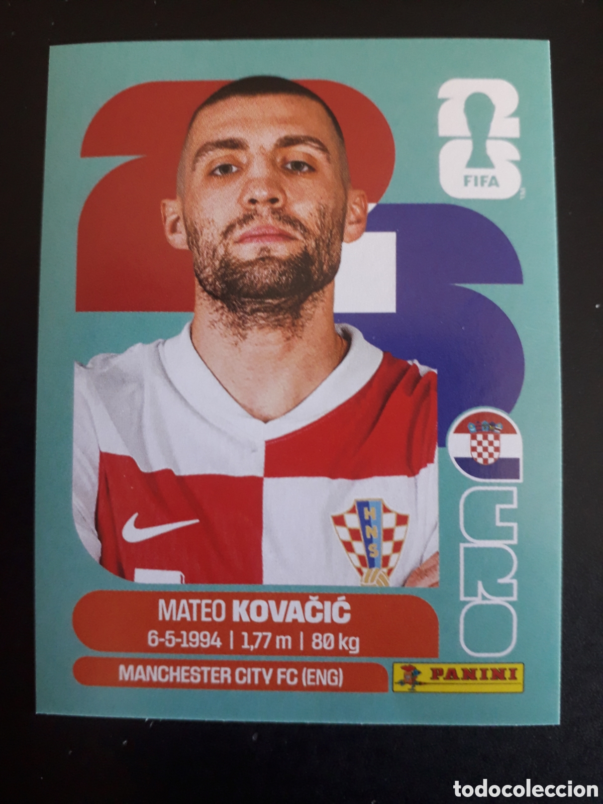 Cromos de F&uacute;tbol: KOVAČIĆ CROACIA CRO 10 MUNDIAL F&Uacute;TBOL 2026 FIFA WORLD CUP PANINI SIN PEGAR PEDIDO M&Iacute;NIMO 3&euro;.