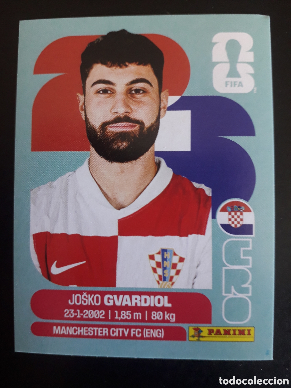 Cromos de F&uacute;tbol: GVARDIOL CROACIA CRO 4 MUNDIAL F&Uacute;TBOL 2026 FIFA WORLD CUP PANINI SIN PEGAR PEDIDO M&Iacute;NIMO 3&euro;