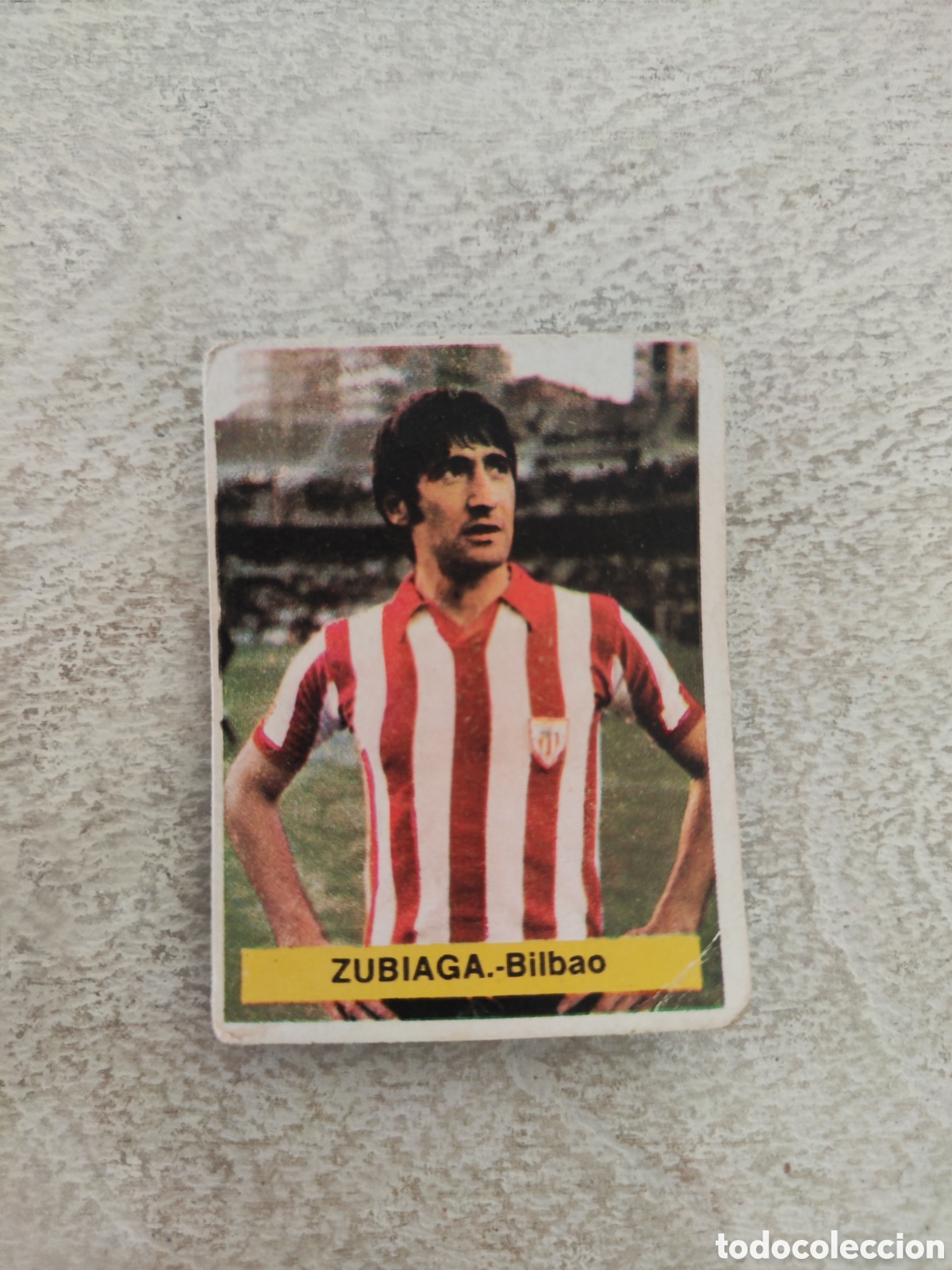 Fu&szlig;ball-Sticker: Fini 75 76 sin pegar dep&oacute;sito MA Athletic Bilbao Zubiaga LEER