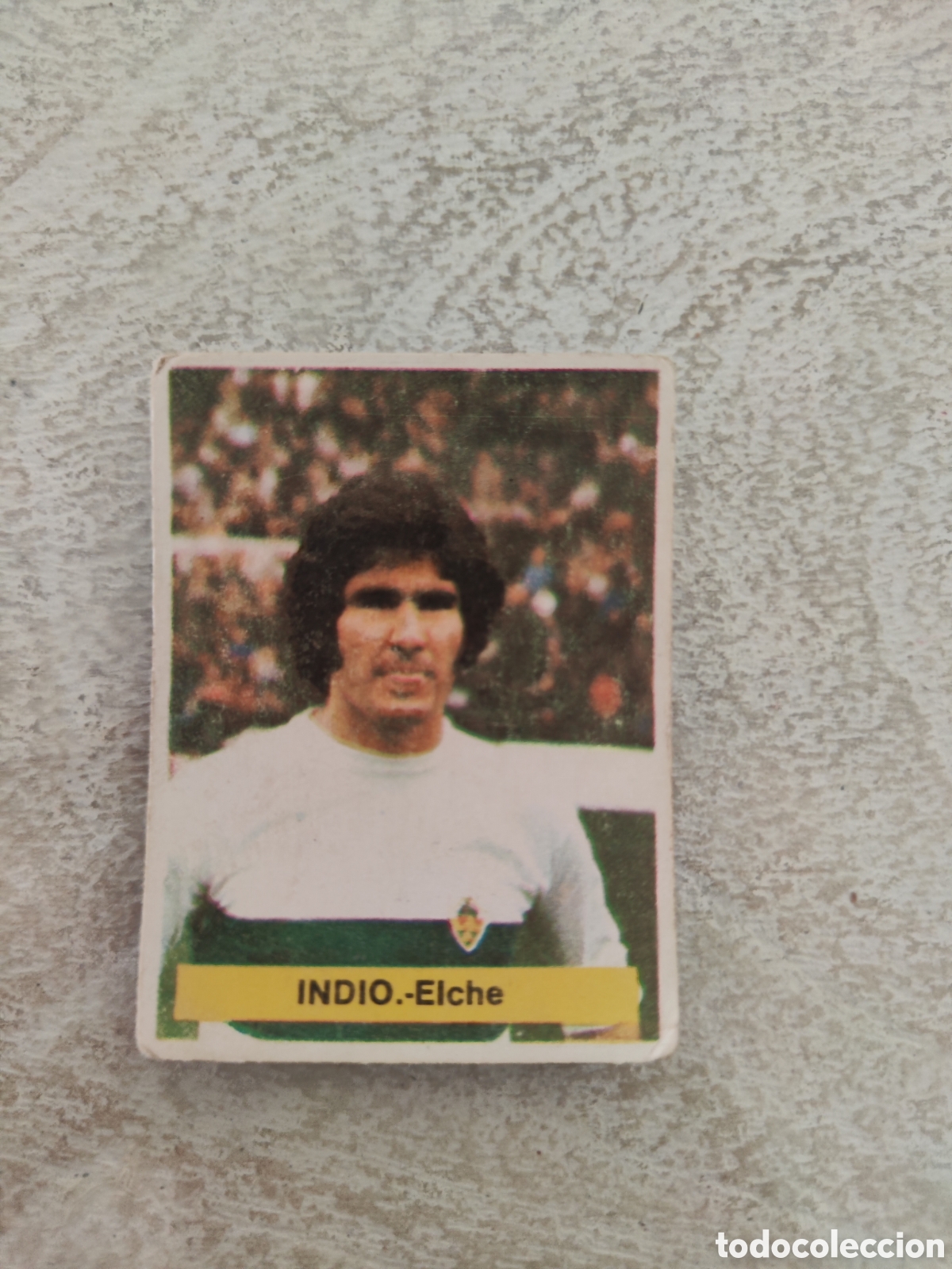 Cromos de Futebol: Fini 75 76 sin pegar dep&oacute;sito MA Elche Indio LEER