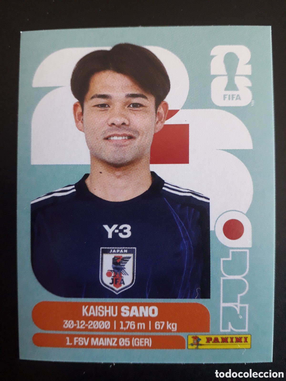 Cromos de F&uacute;tbol: SANO JAP&Oacute;N JPN 8 MUNDIAL F&Uacute;TBOL 2026 FIFA WORLD CUP PANINI SIN PEGAR PEDIDO M&Iacute;NIMO 3&euro;