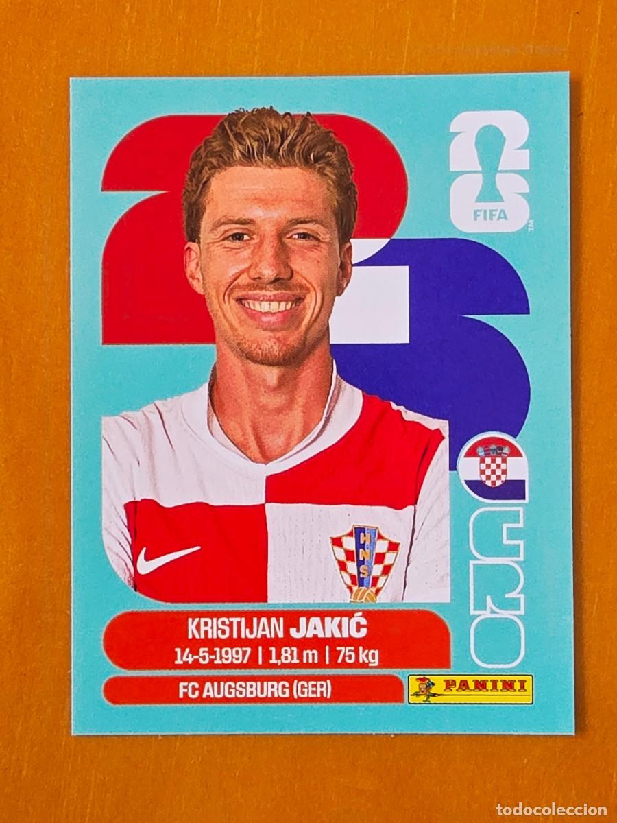 Cromos de F&uacute;tbol: CRO 8 Kristijan Jakić, Croacia, Panini FIFA World Cup Mundial 2026 Sticker