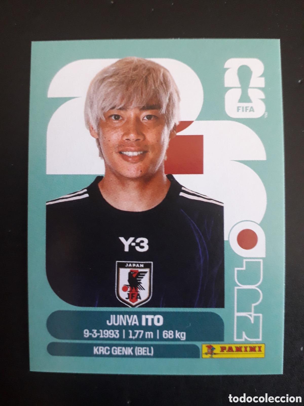 Cromos de F&uacute;tbol: ITO JAP&Oacute;N JPN 18 MUNDIAL F&Uacute;TBOL 2026 FIFA WORLD CUP PANINI SIN PEGAR PEDIDO M&Iacute;NIMO 3&euro;
