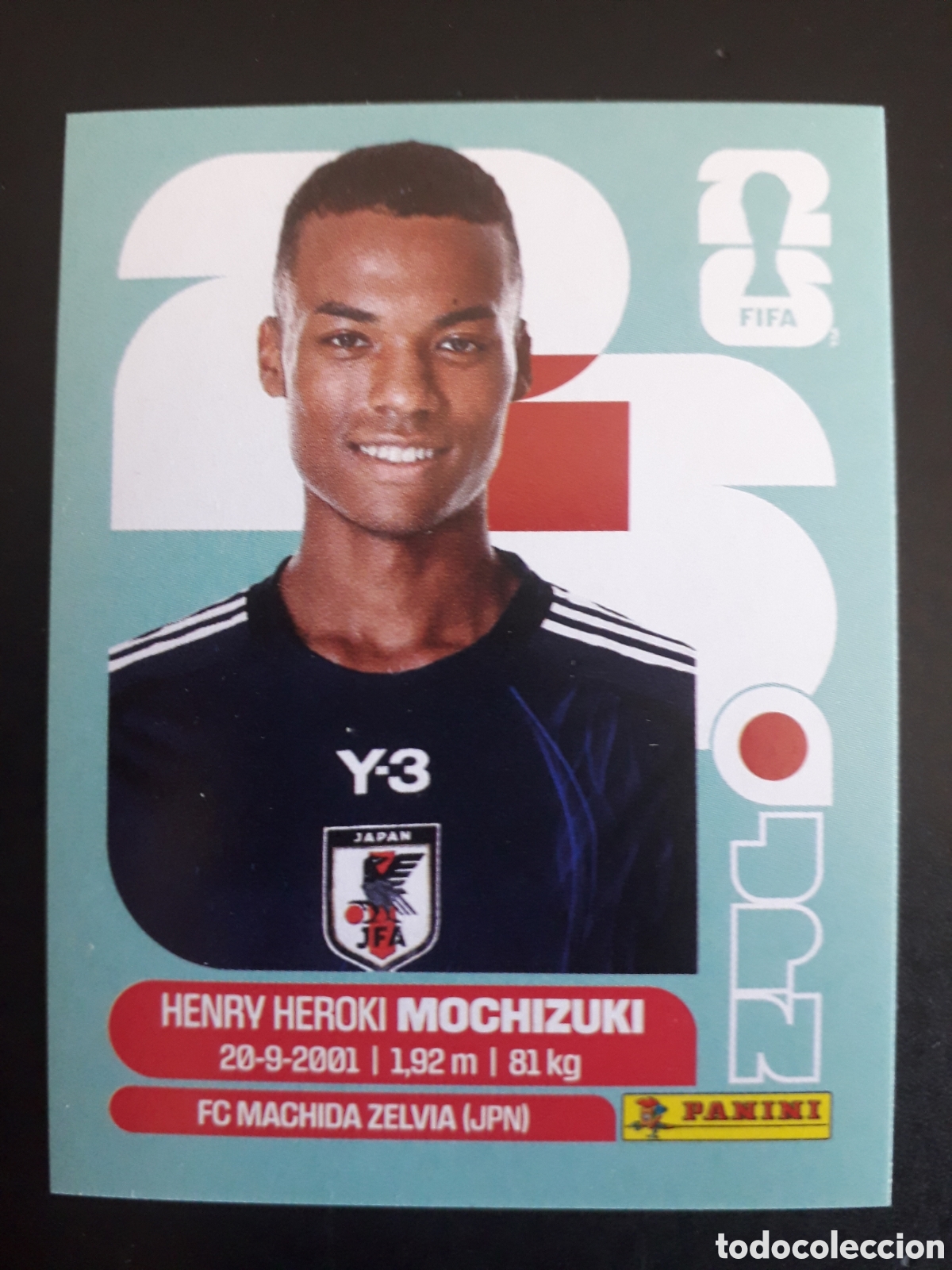 Cromos de F&uacute;tbol: MOCHIZUKI JAP&Oacute;N JPN 3 MUNDIAL F&Uacute;TBOL 2026 FIFA WORLD CUP PANINI SIN PEGAR PEDIDO M&Iacute;NIMO 3&euro;