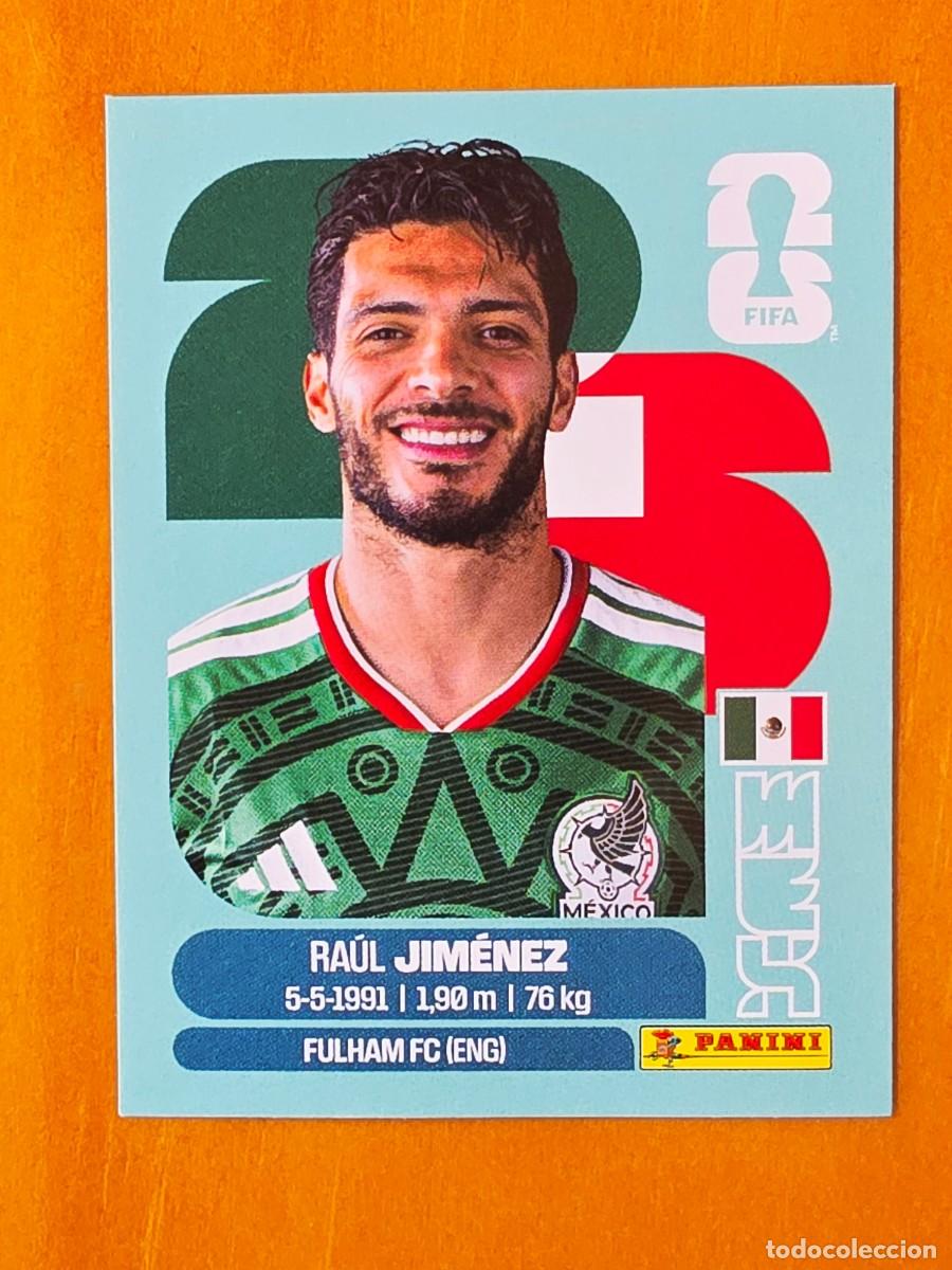 Cromos de F&uacute;tbol: MEX 17 Ra&uacute;l Jim&eacute;nez, M&eacute;xico, Panini FIFA World Cup Mundial 2026 Sticker