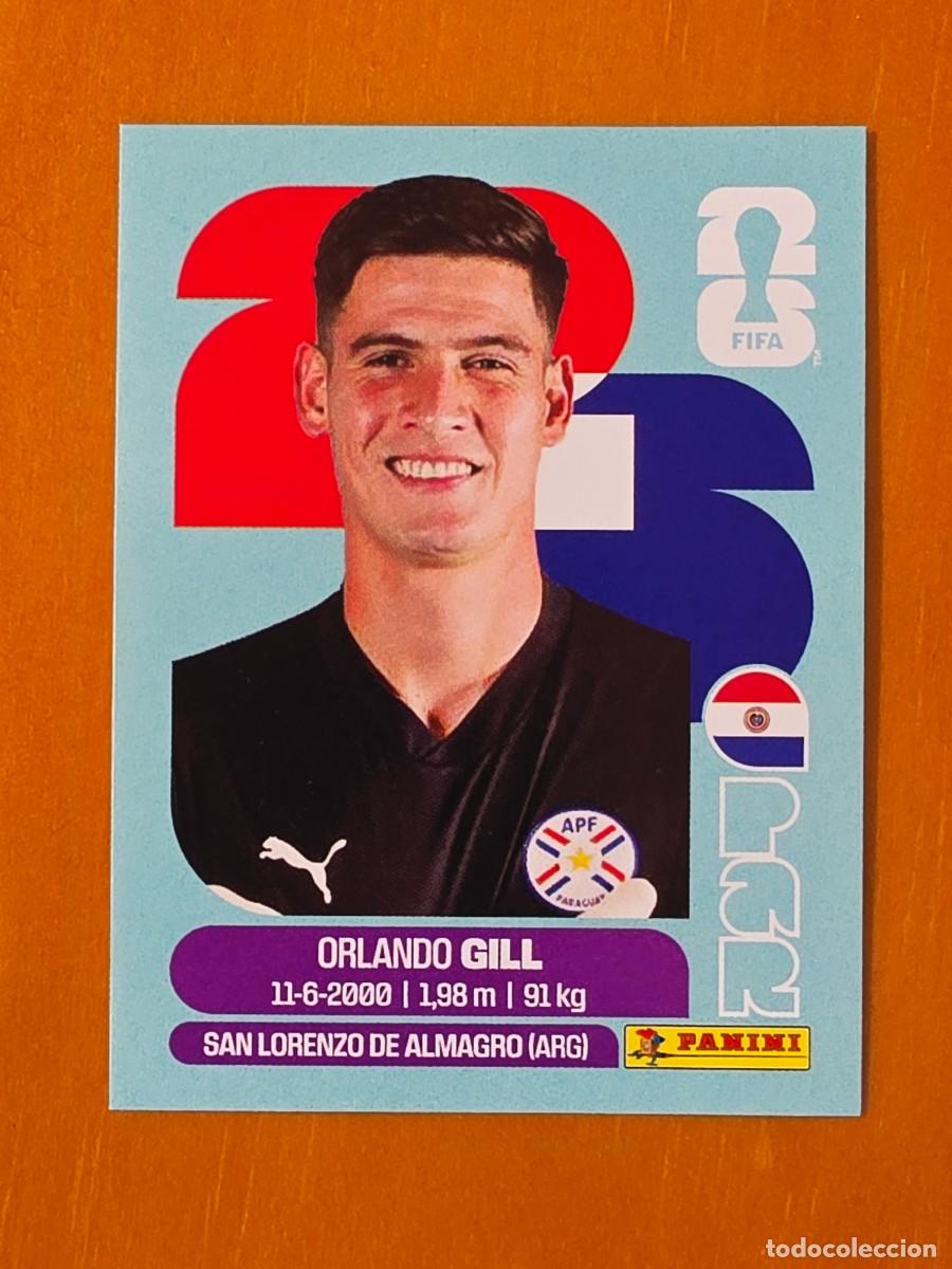 Cromos de F&uacute;tbol: PAR 3 Orlando Gill, Paraguay, Panini FIFA World Cup Mundial 2026 Sticker