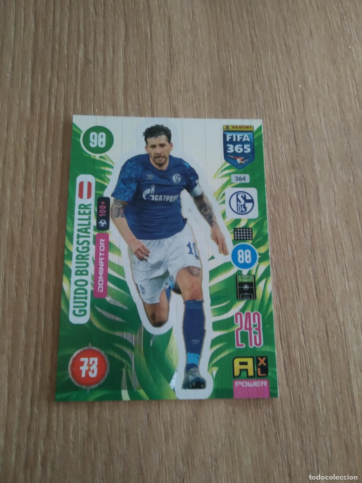 Cromos de F&uacute;tbol: 364 BURGSTALLER SCHALKE 04 CROMO FUTBOL PANINI ADRENALYN 20-21 FIFA 365 2020-2021