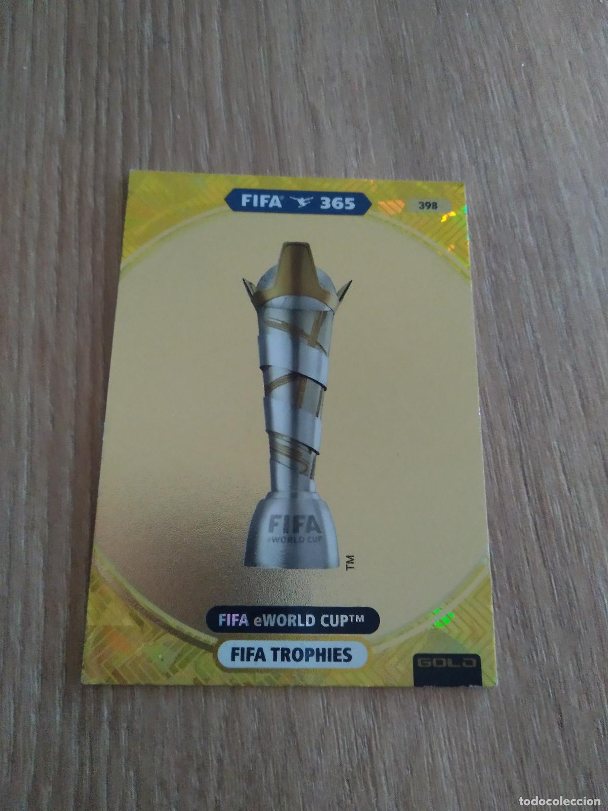Football Stickers: 398 COPA TROFEO FIFA EWORLD CUP CROMO FUTBOL PANINI ADRENALYN 20-21 FIFA 365 2020-2021