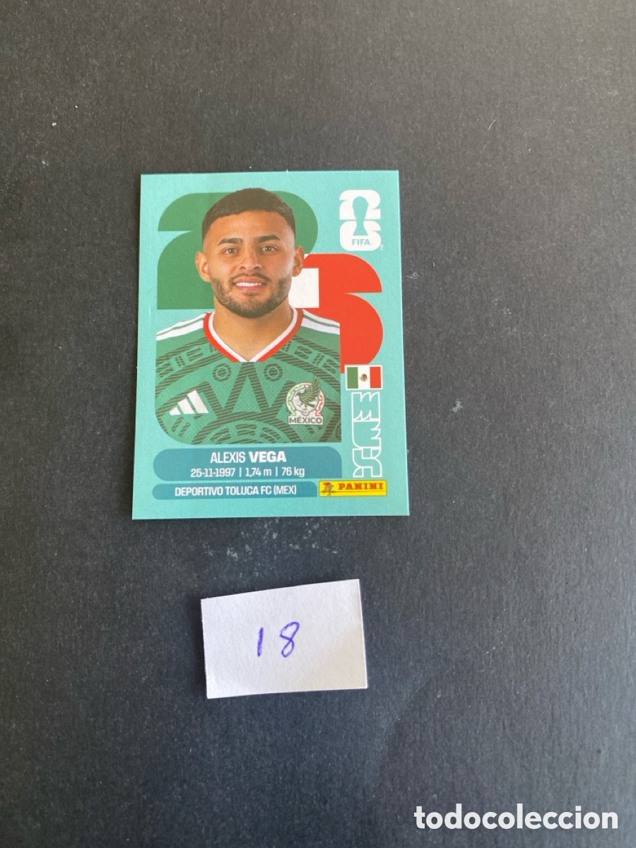 Football Stickers: Cromo Mexico Mundial 26 N*18 nuevo