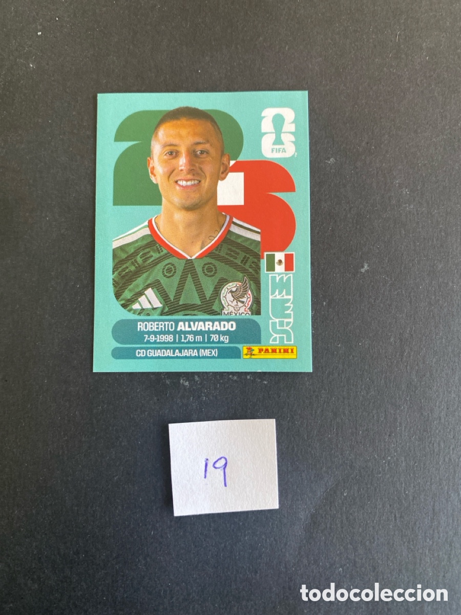 Football Stickers: Cromo Mexico Mundial 26 N* 19 nuevo
