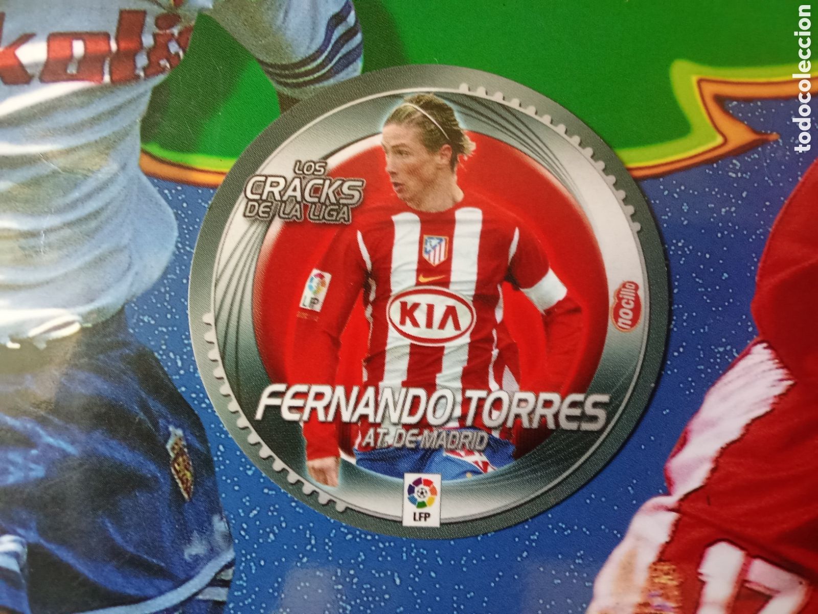 Football Stickers: ESTE 2006 2007 06 -07 - CRACKS NOCILLA FERNANDO TORRES AT. MADRID NUNCA PEGADO