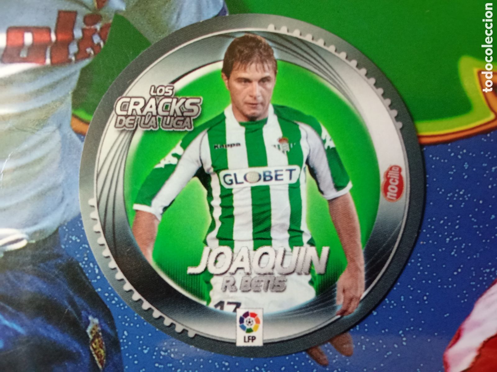 Football Stickers: ESTE 2006 2007 06 -07 - CRACKS NOCILLA JOAQUIN BETIS NUNCA PEGADO