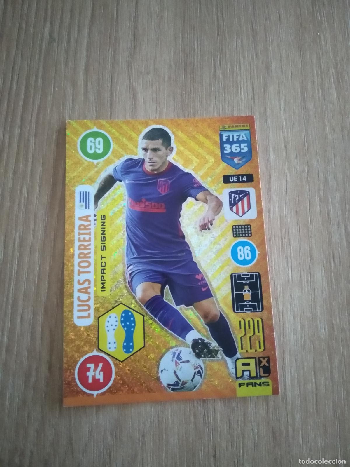 Cromos de F&uacute;tbol: UE 14 LUCAS TORREIRA ATLETICO DE MADRID CROMO FUTBOL PANINI ADRENALYN 20-21 FIFA 365 2020-2021