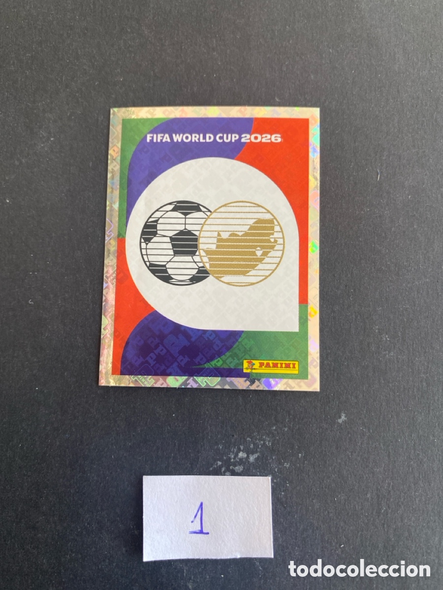 Cromos de F&uacute;tbol: Cromo Sud&aacute;frica Mundial 26 N*1 nuevo