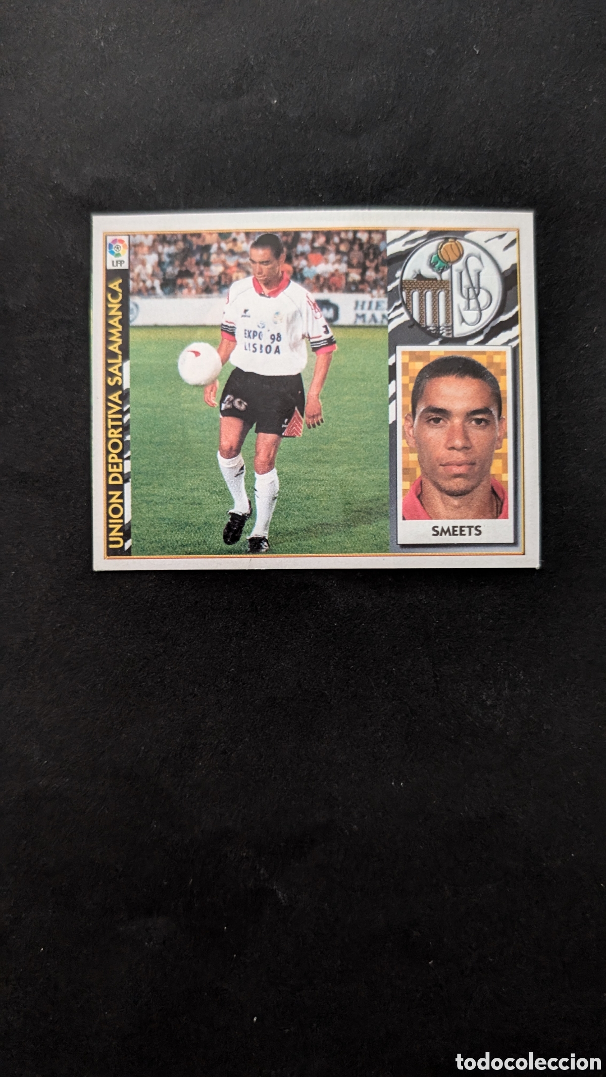 Cromos de F&uacute;tbol: SMEETS SALAMANCA FICHAJE 27 LIGA ESTE 1997/98 97 98 RECORTADO