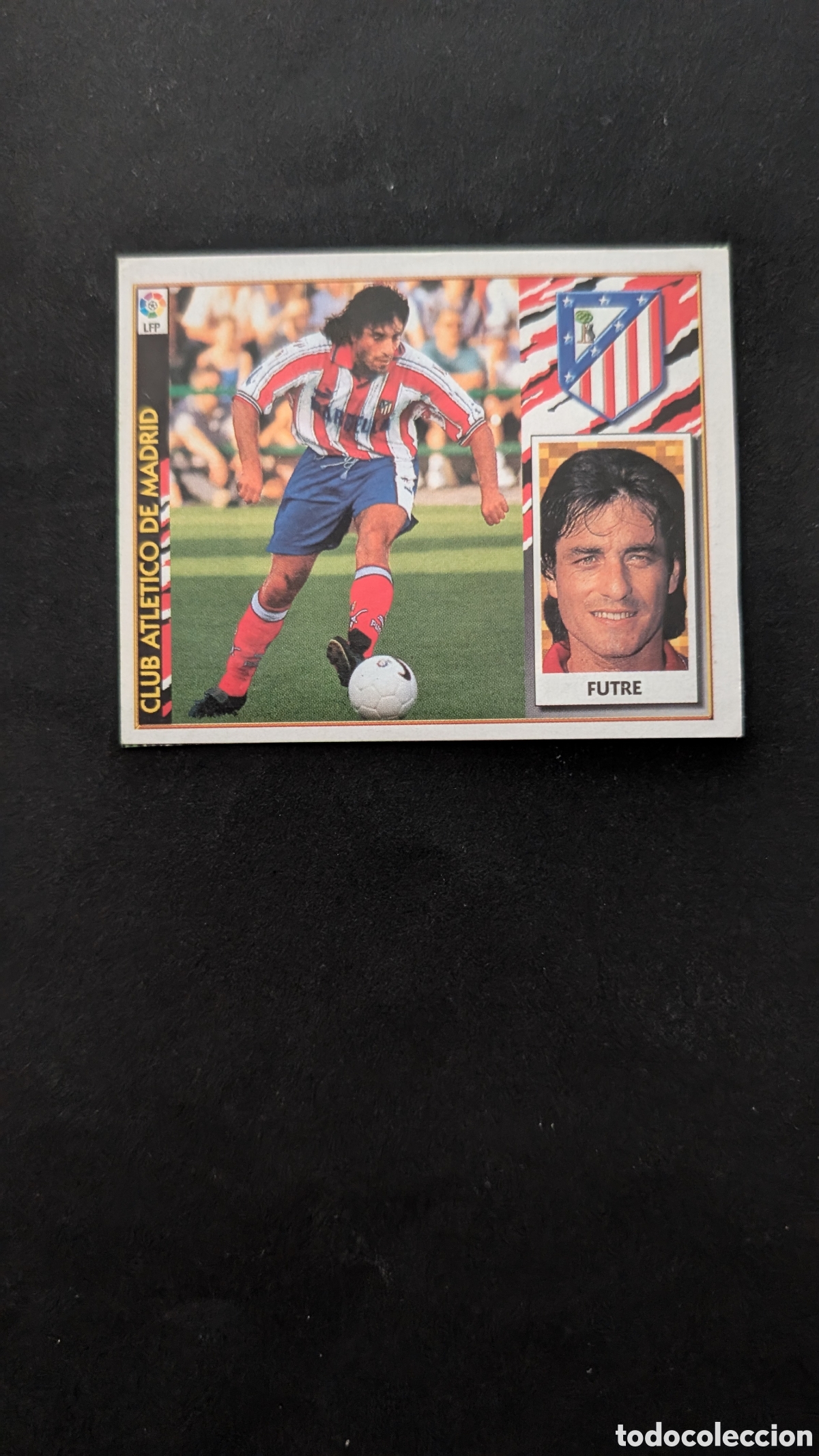 Cromos de F&uacute;tbol: FUTRE ATLETICO MADRID FICHAJE 28 LIGA ESTE 1997/98 97 98 RECORTADO