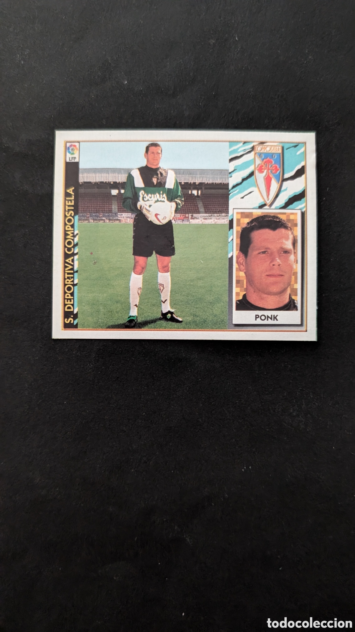 Cromos de F&uacute;tbol: PONK COMPOSTELA FICHAJE 31 LIGA ESTE 1997/98 97 98 RECORTADO