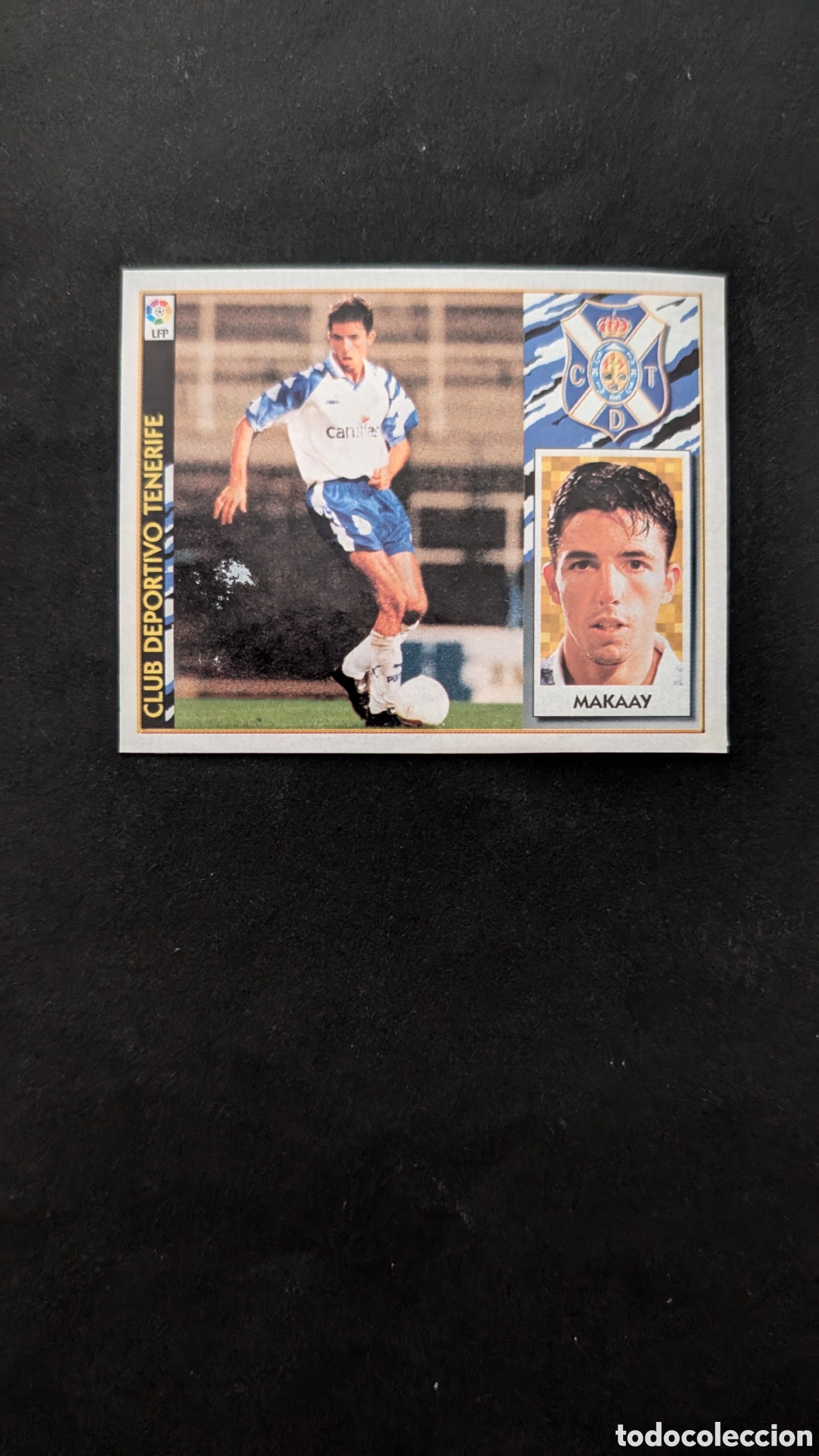 Cromos de F&uacute;tbol: MAKAAY TENERIFE FICHAJE 36 LIGA ESTE 1997/98 97 98 RECORTADO