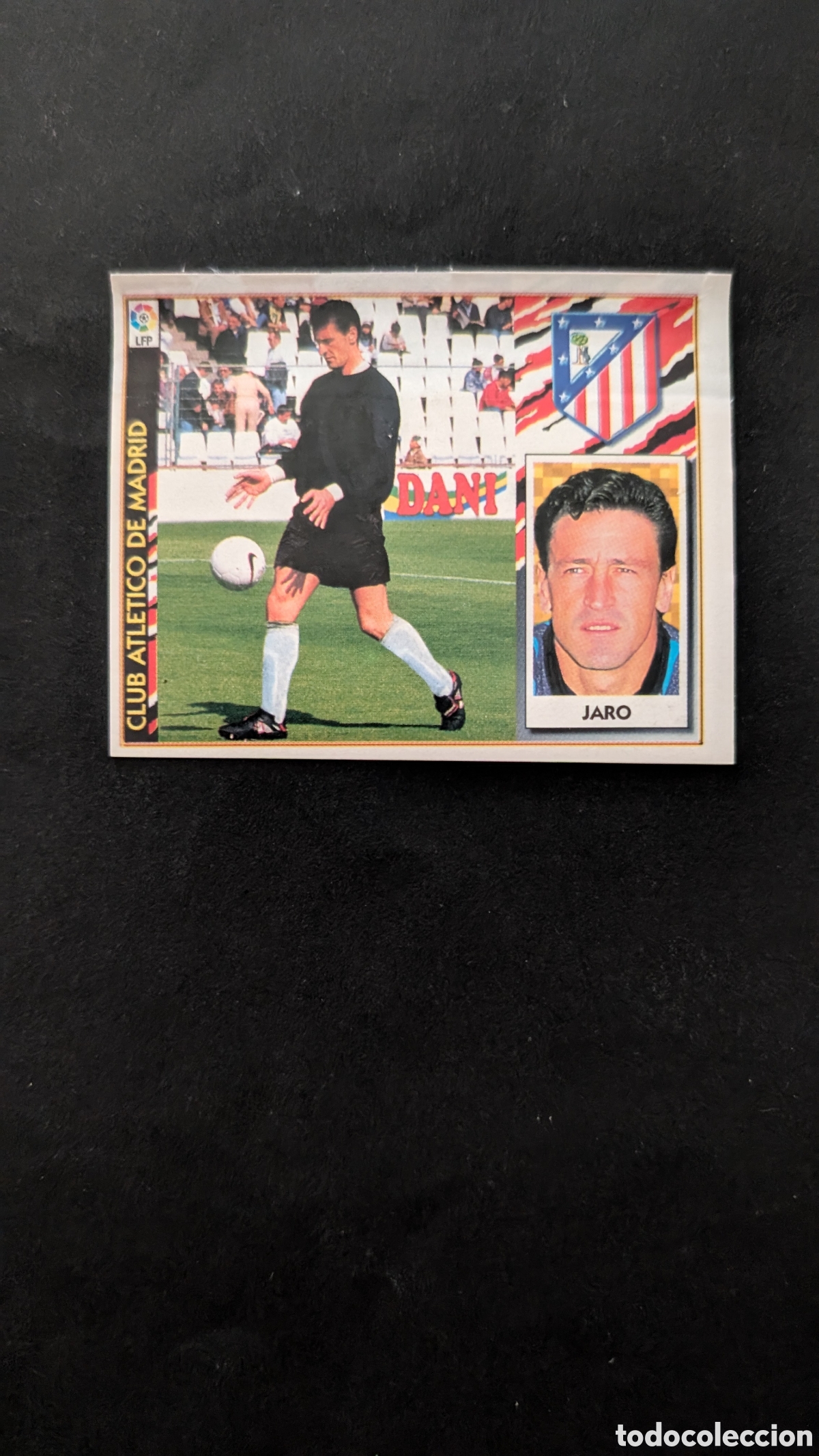 Cromos de F&uacute;tbol: JARO ATLETICO MADRID FICHAJE 1 BIS LIGA ESTE 1997/98 97 98 VENTANILLA