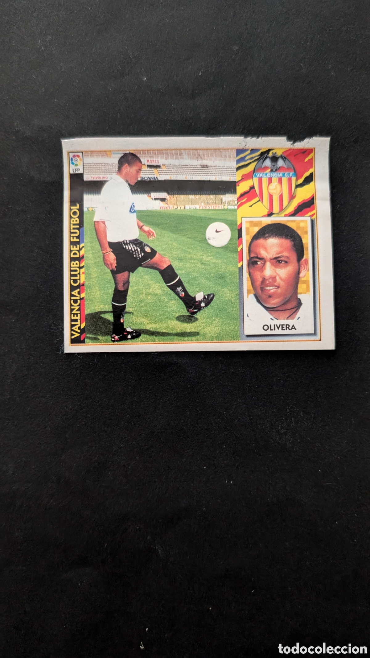 Cromos de F&uacute;tbol: OLIVERA VALENCIA FICHAJE 2 BIS LIGA ESTE 1997/98 97 98 VENTANILLA