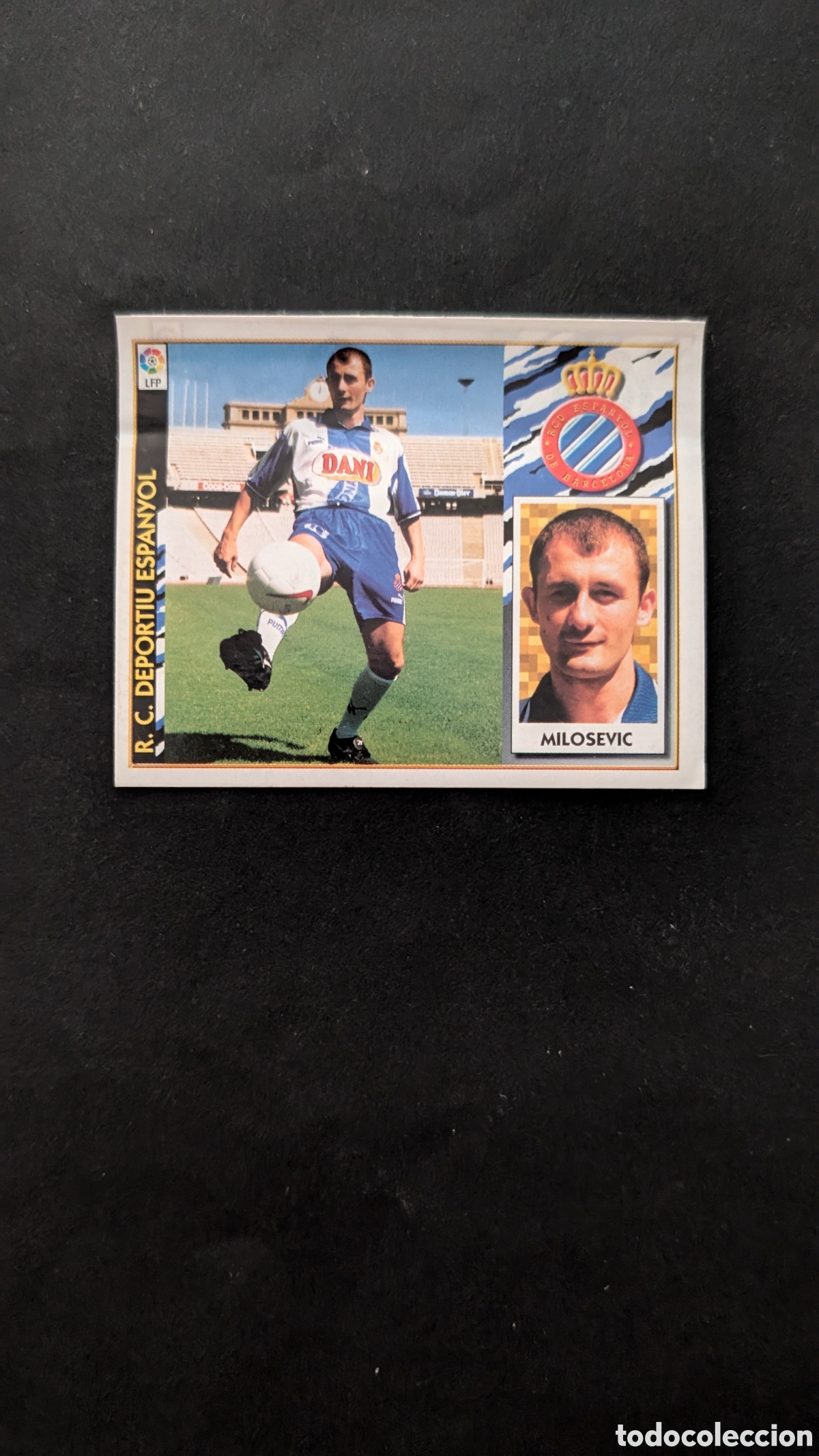 Cromos de F&uacute;tbol: MILOSEVIC ESPANYOL FICHAJE 4 BIS LIGA ESTE 1997/98 97 98 VENTANILLA