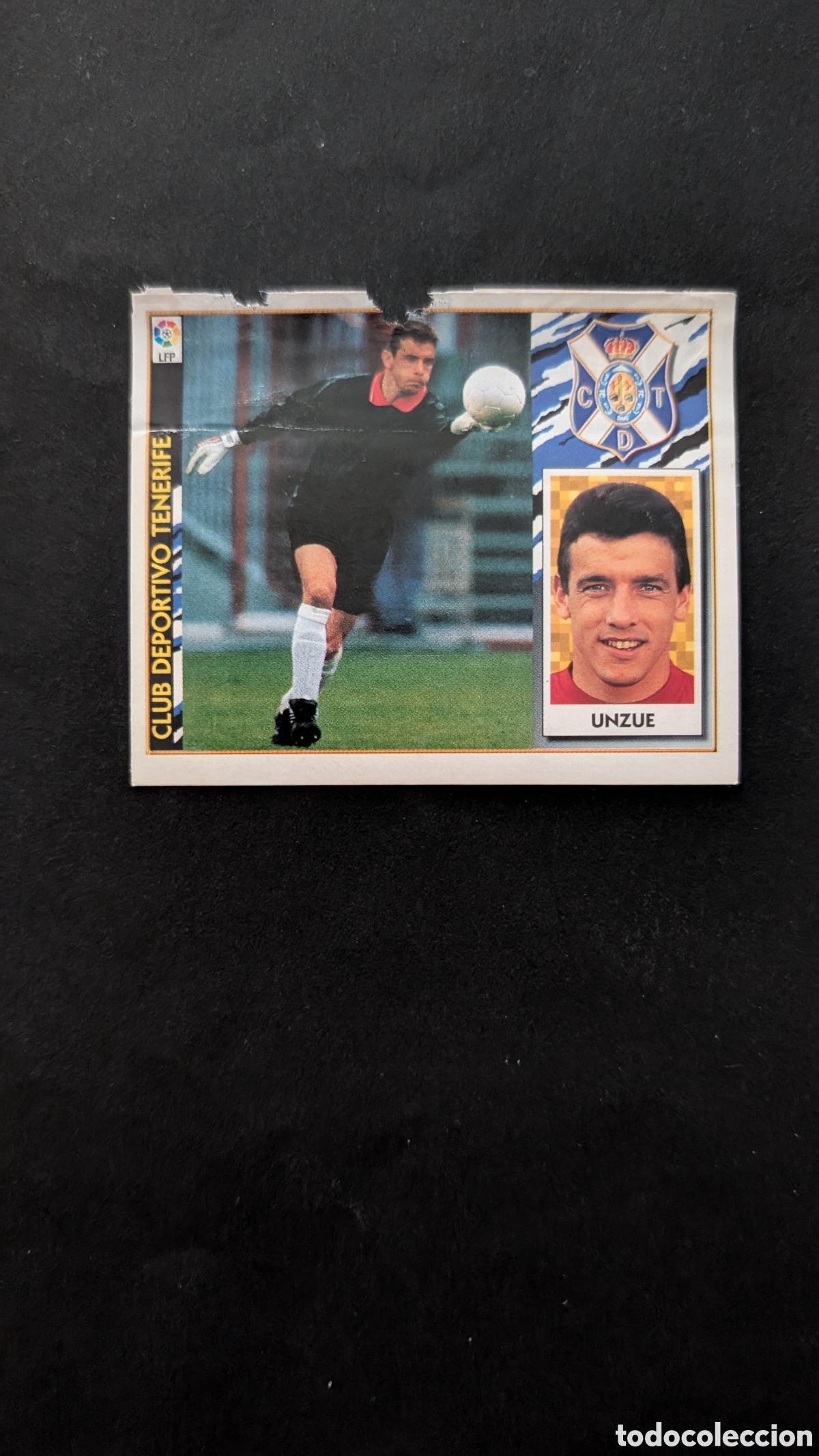 Figurine di Calcio: UNZUE TENERIFE FICHAJE 7 BIS LIGA ESTE 1997/98 97 98 VENTANILLA
