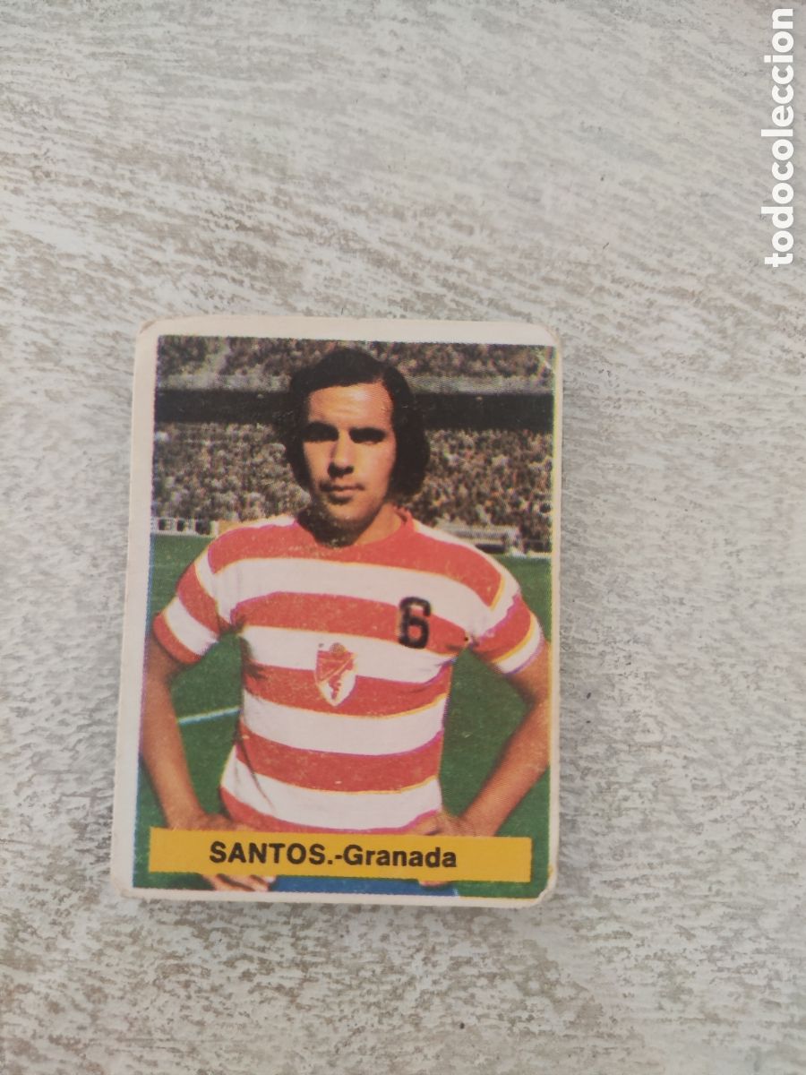 Cartes &agrave; collectionner de Football: Fini 75 76 sin pegar dep&oacute;sito MA Granada Santos LEER
