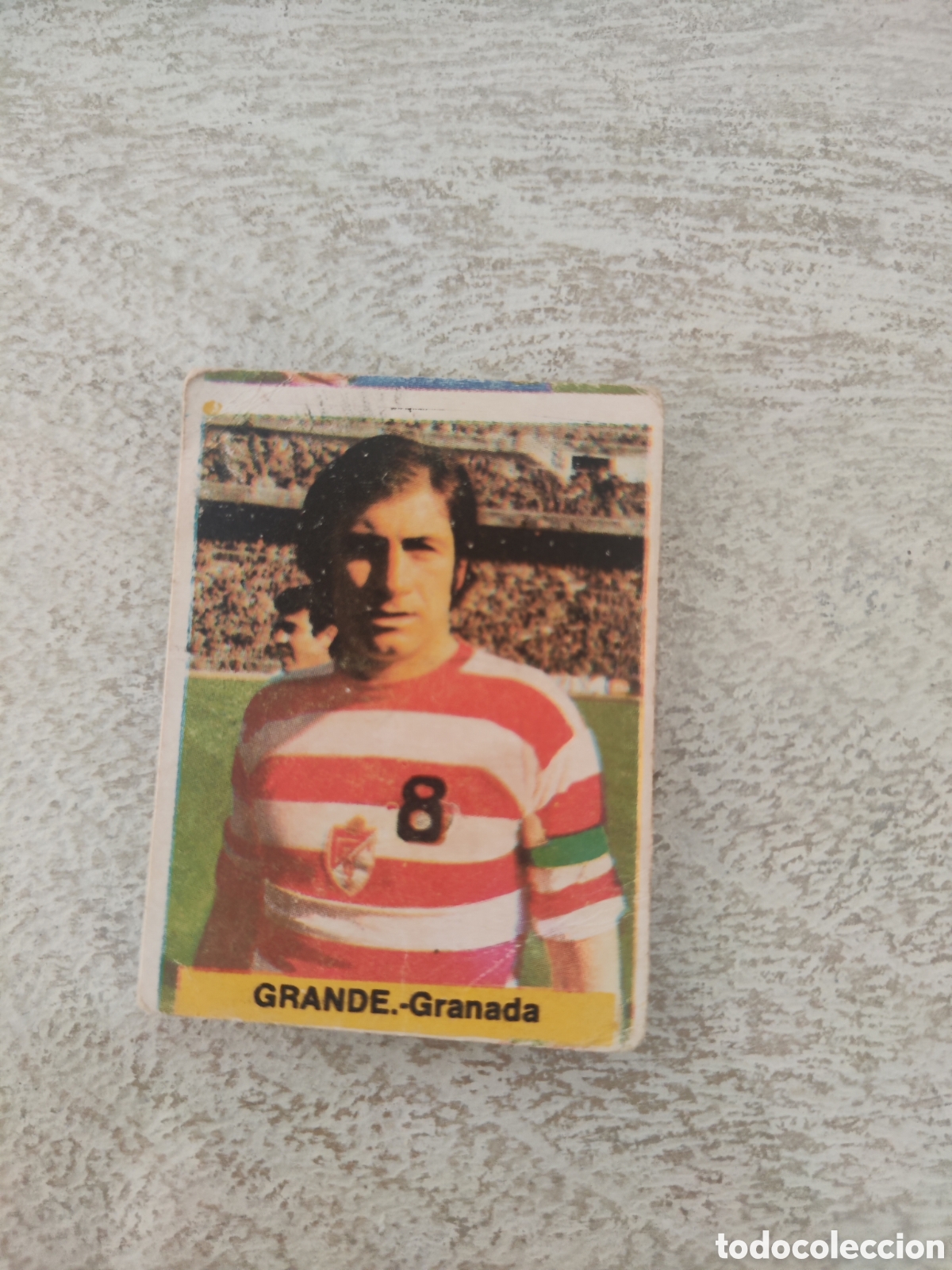 Cartes &agrave; collectionner de Football: Fini 75 76 sin pegar dep&oacute;sito MA Granada Grande LEER
